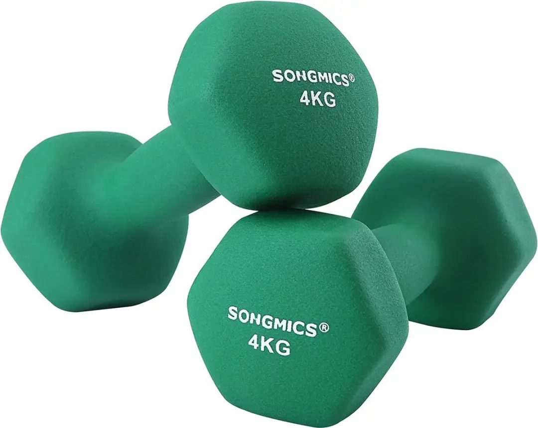 Songmics SYL68GN Haltergewichten 4kg