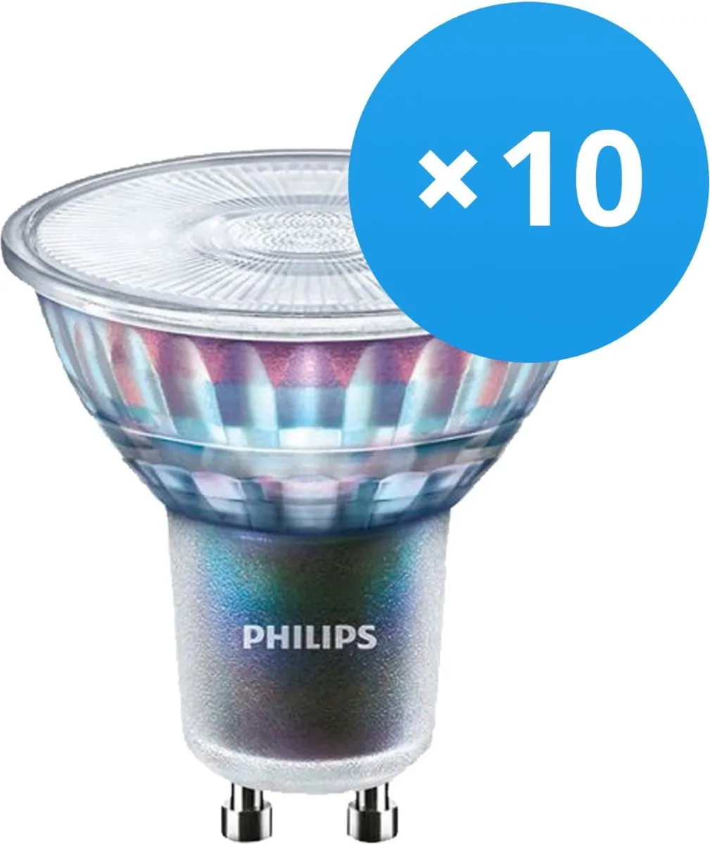 Philips MASTER LED Spot ExpertColor GU10 5.5W - 10 Stuks