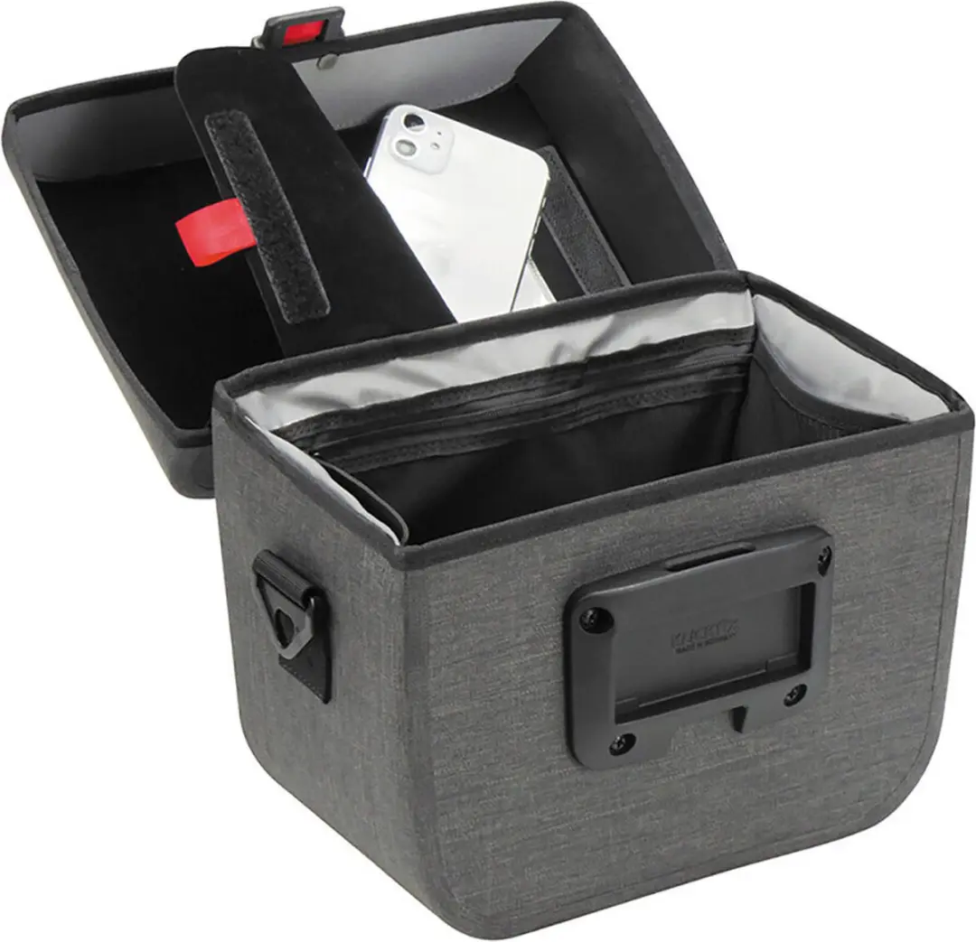 KLICKfix Aventour Waterproof Stuurtas 5.5L Grijs - afbeelding 2 van 2