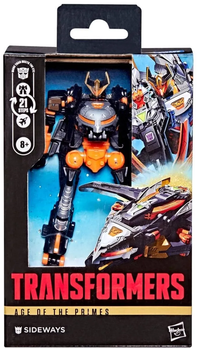 Transformers Age of the Primes Deluxe Sideways - Action Figure 14cm - Multi