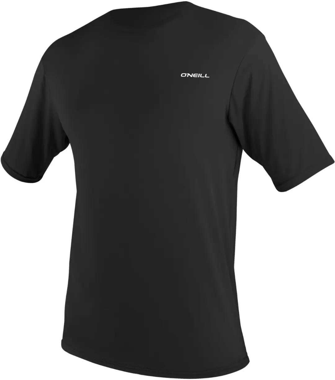 O'Neill Heren Basis Skins Korte Mouw Zonneshirt 2026 - L - Zwart - afbeelding 2 van 6