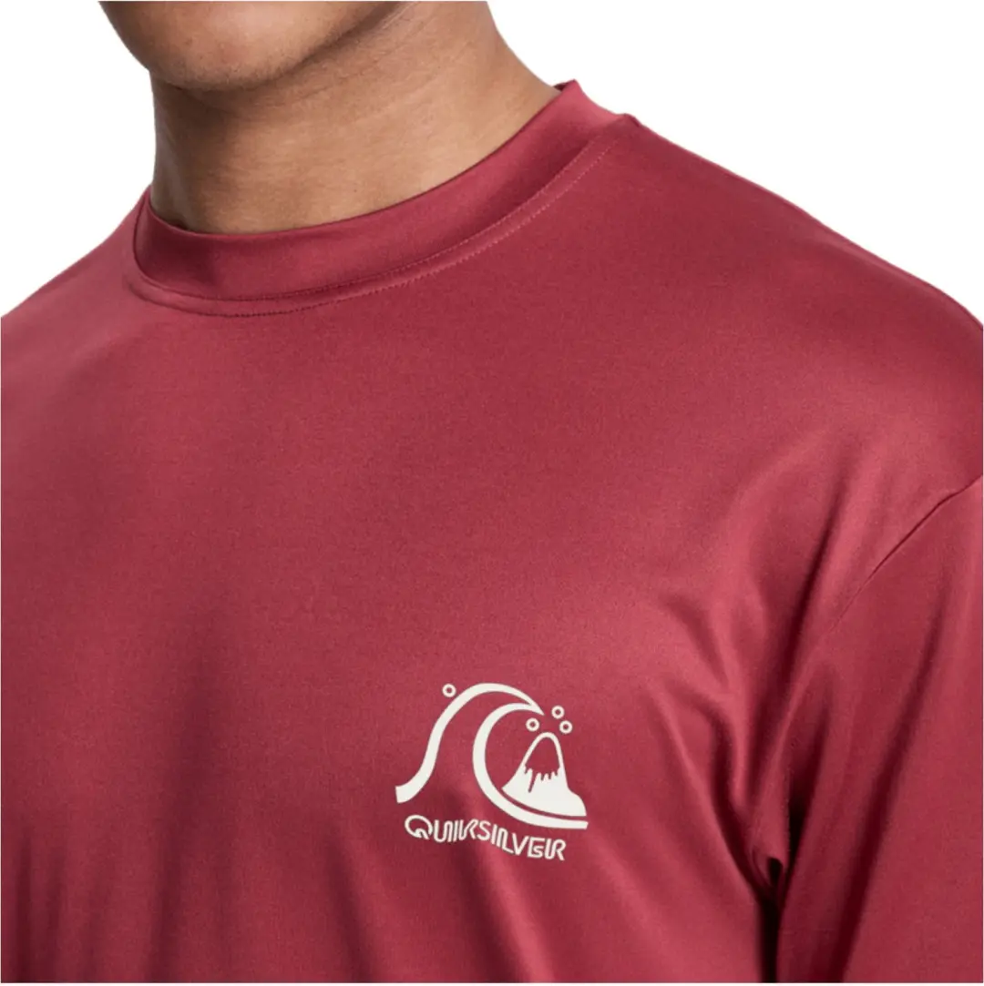 Quiksilver Heren DNA Surf Tee - Korte mouwen - XL - Rood - afbeelding 2 van 5