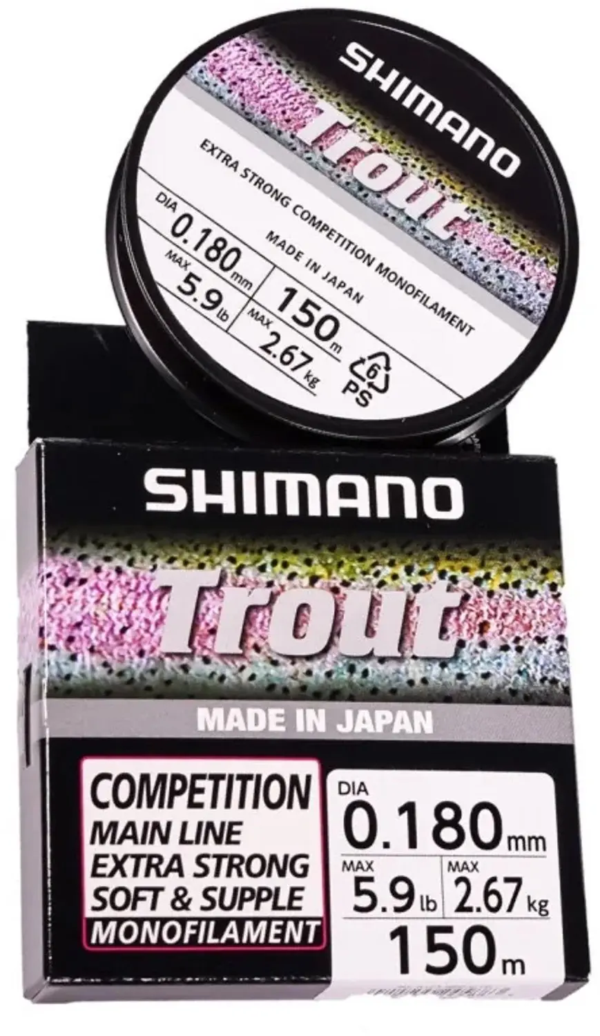 Shimano Trout Competition Mono Red 0.140mm