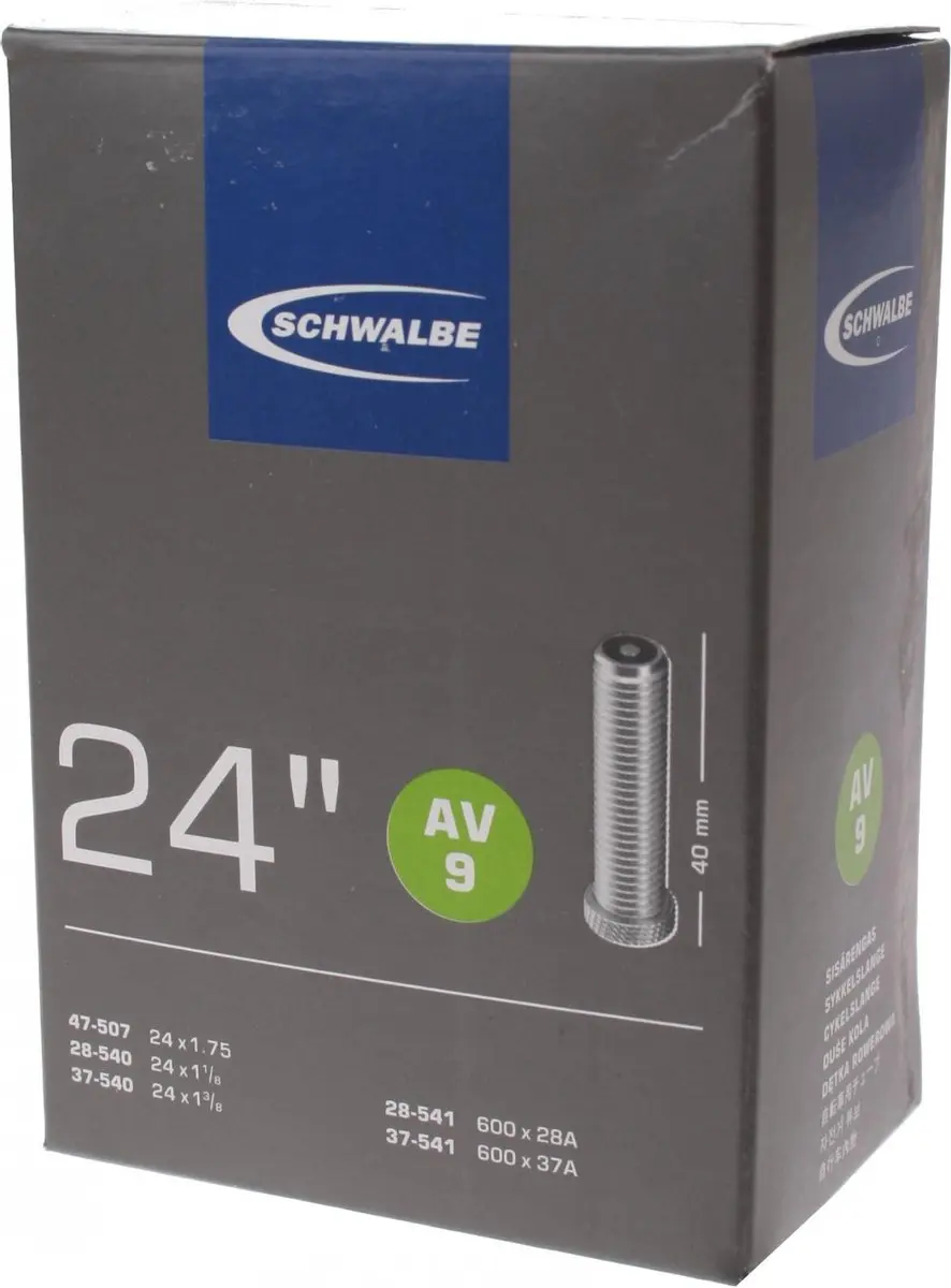 Binnenband Schwalbe AV9 24 / 28/47-507/541