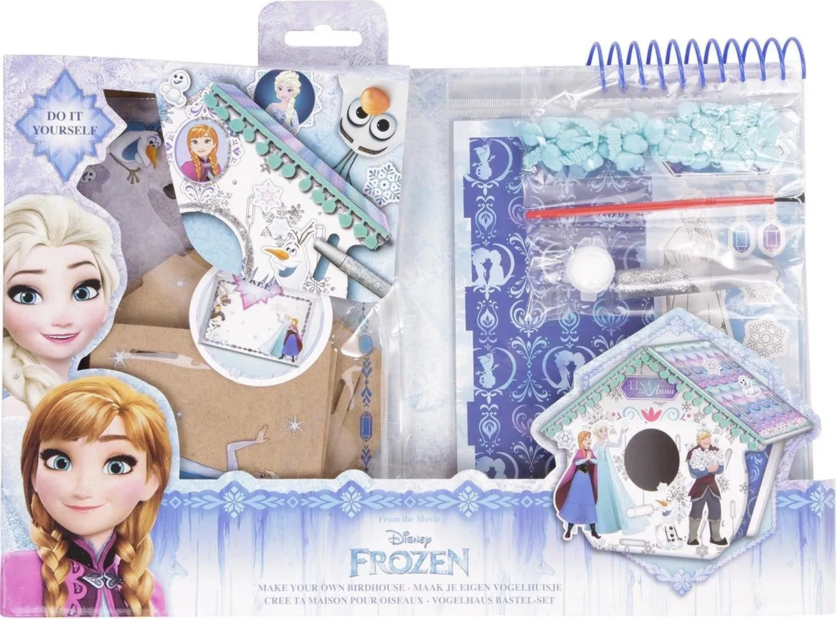 Disney Frozen Slammer Vogelhuisje Bouwpakket - Multi
