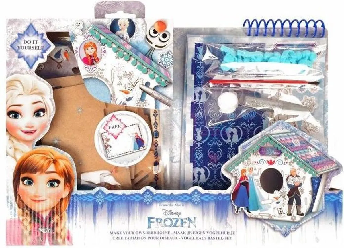 Disney Frozen Slammer Vogelhuisje Bouwpakket
