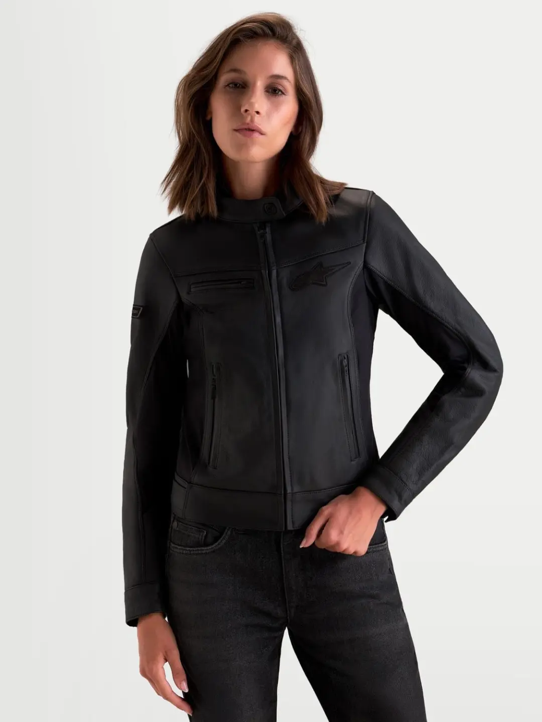 Alpinestars Stella Maver-X Dames Motorleren Jas - XL - afbeelding 2 van 6