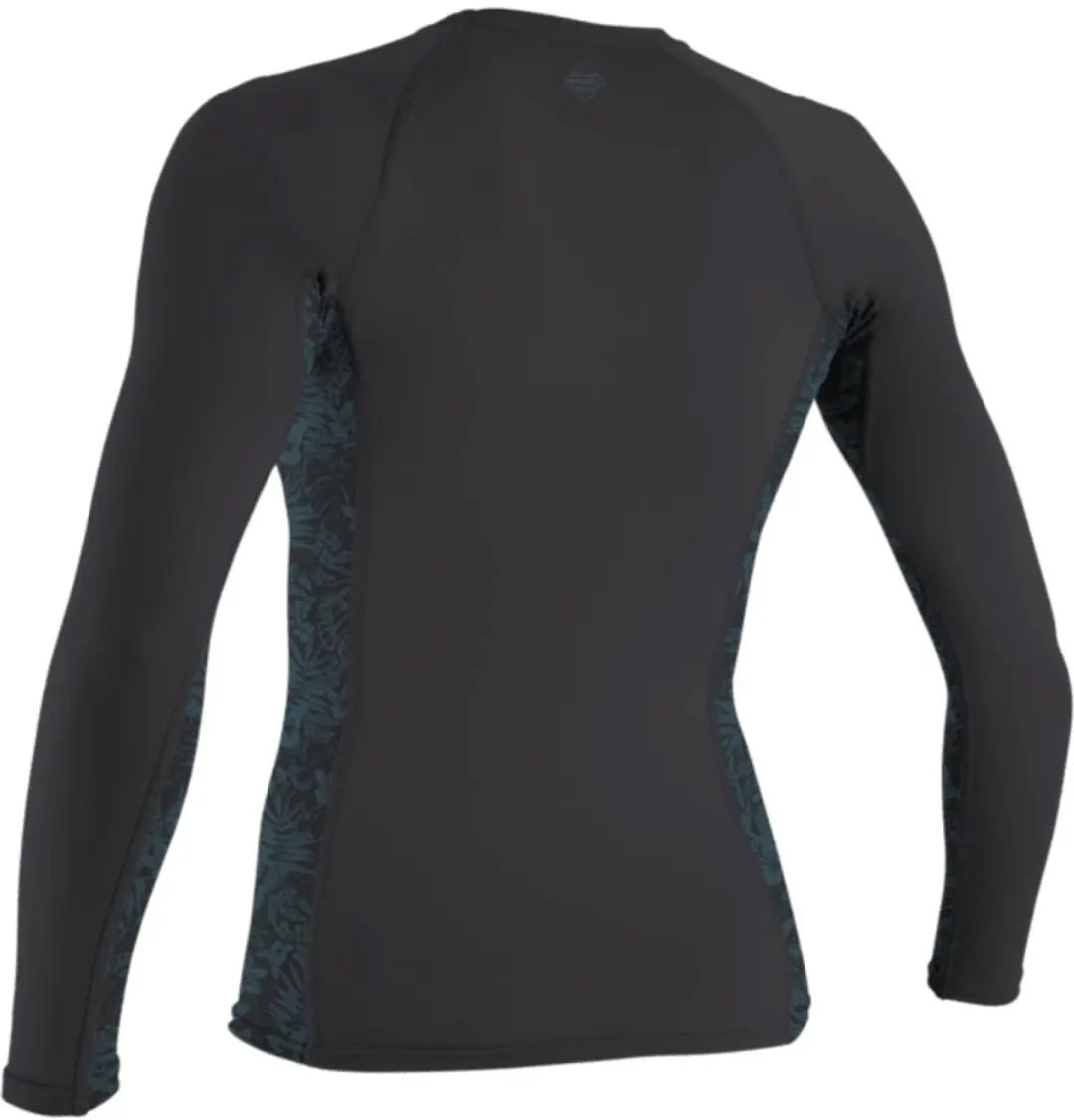 O'Neill Hyperfreak Skins Dames Rashguard Lange Mouwen - Blauw/Grijs - afbeelding 2 van 6