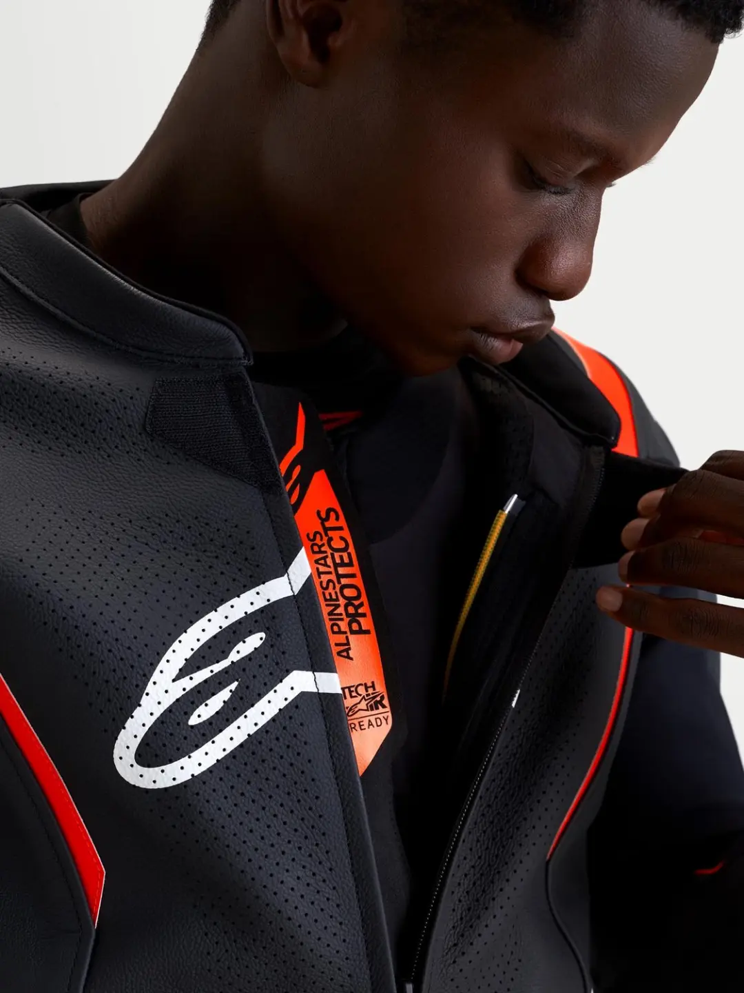 Alpinestars Missile V3 Motorfietspak - Zwart/Rood - Maat 52 - afbeelding 2 van 6