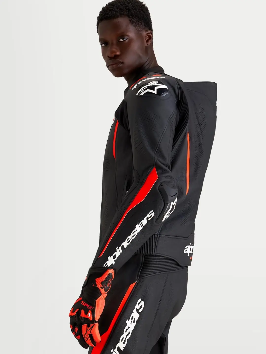 Alpinestars Missile V3 Motorfietspak - Zwart/Rood - Maat 52 - afbeelding 6 van 6
