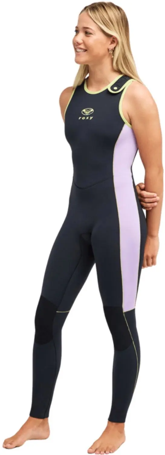 Roxy Dames Rise Natural 2mm Long Jane Wetsuit - Viola - afbeelding 3 van 6