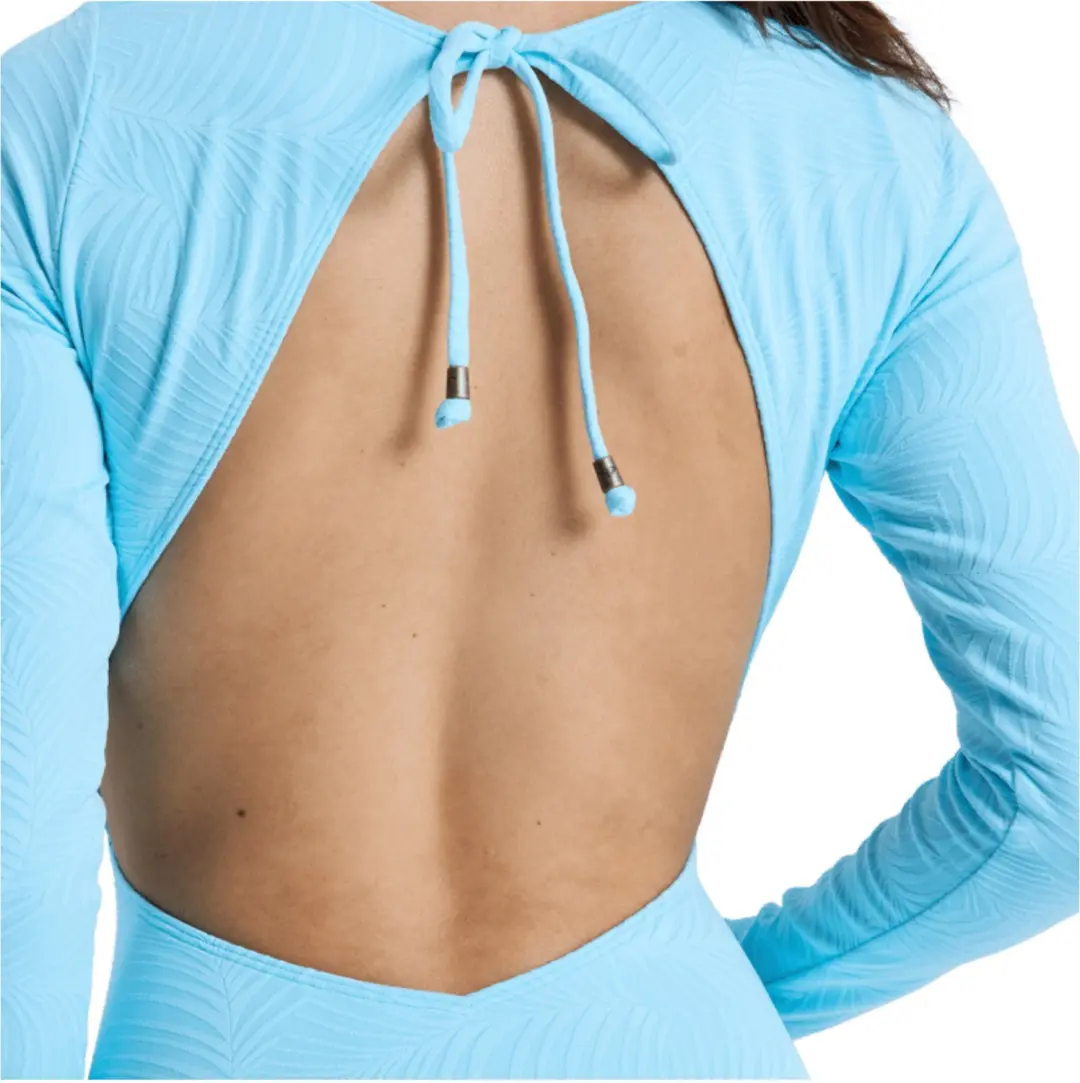 Roxy Dames Palm Dream Surfpak Lange Mouwen - M - Blauw - afbeelding 2 van 6