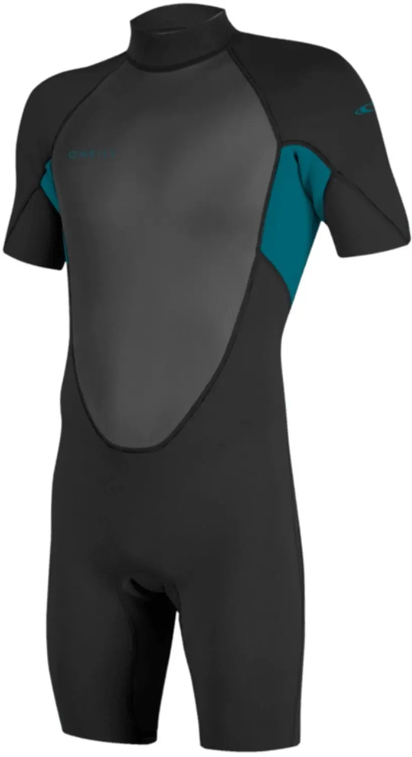O'Neill Junior Reactor-2 2mm Shorty Wetsuit 104 - Zwart/Blauw - afbeelding 3 van 6