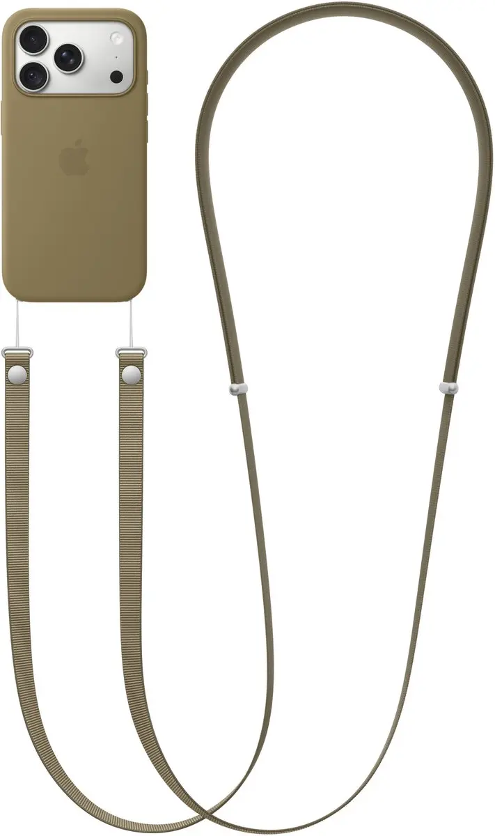 Apple Crossbodykoord Olijfgroen - afbeelding 2 van 3