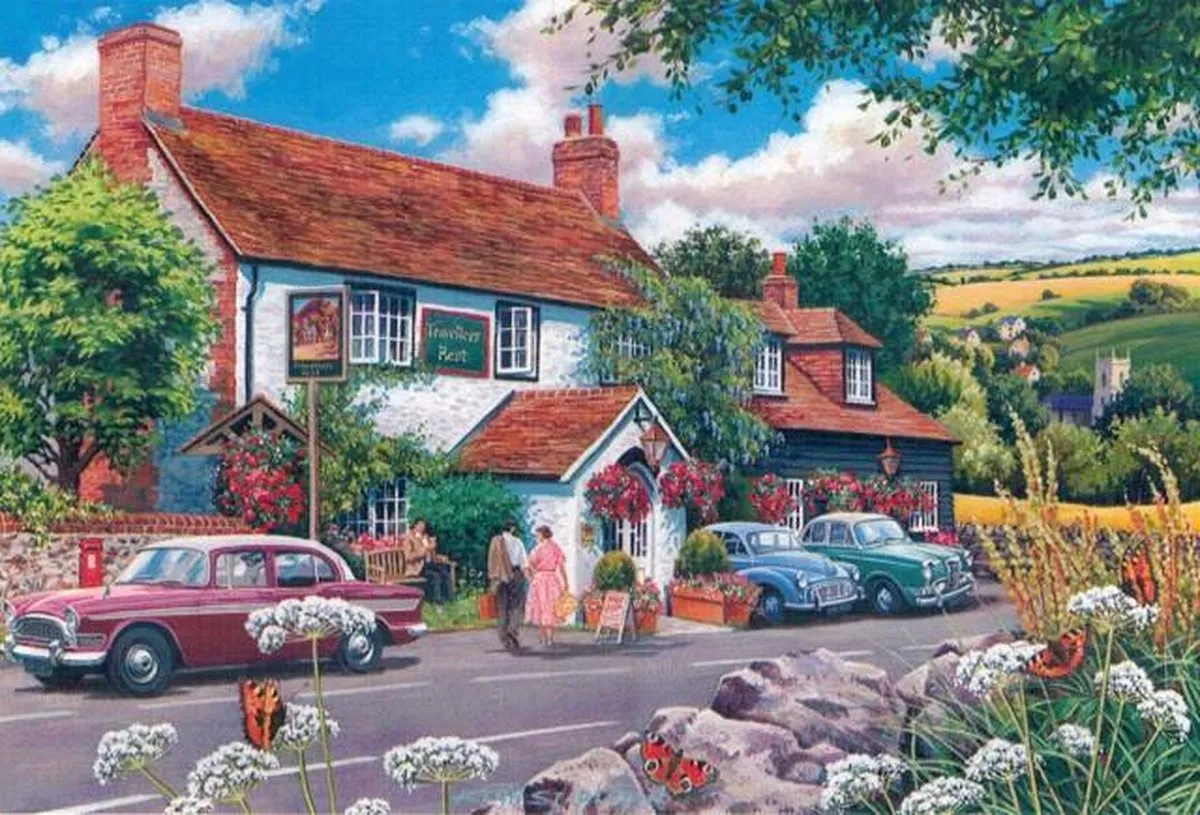 House Of Puzzles Travellers Rest Legpuzzel 500 Stuks