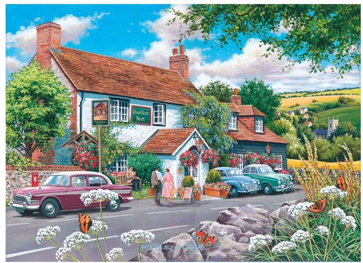 House Of Puzzles Travellers Rest Legpuzzel 500 Stuks - HP0367