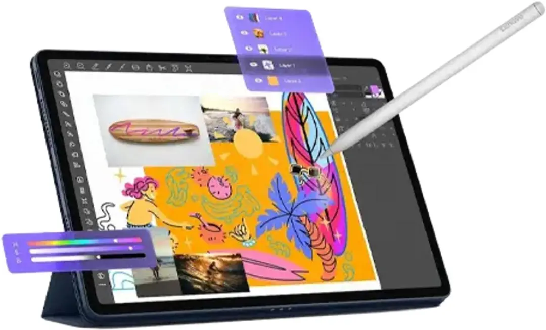 Lenovo Yoga Tab Gen 2 ZAJ00083SE Tablet - 11" 256GB - Seashell + Pen - afbeelding 6 van 6
