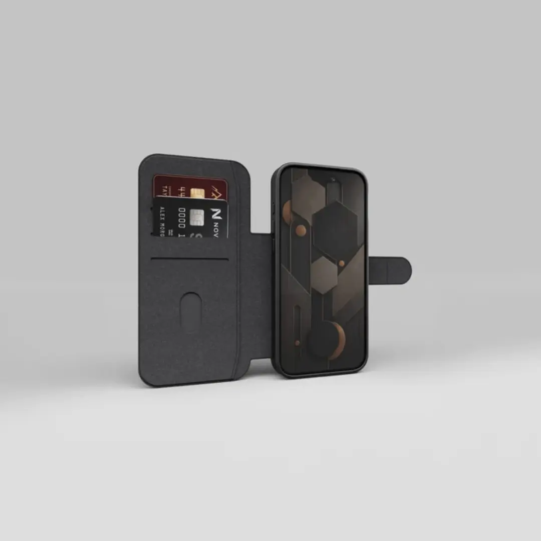 Cygnett, Leren Portemonnee Hoesje Geschikt voor Apple iPhone 18 Pro Max / 17 Pro