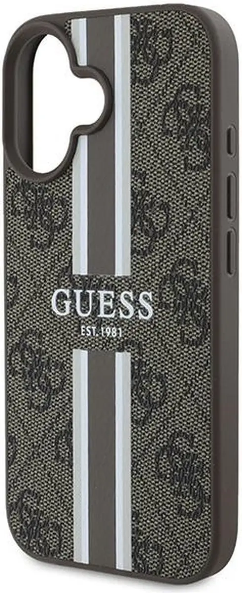 GUESS Hoesje iPhone 16 Plus - MagSafe - Bruin - afbeelding 5 van 6
