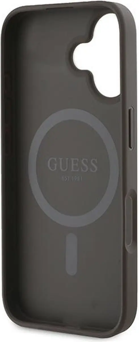 GUESS Hoesje iPhone 16 Plus - MagSafe - Bruin - afbeelding 4 van 6
