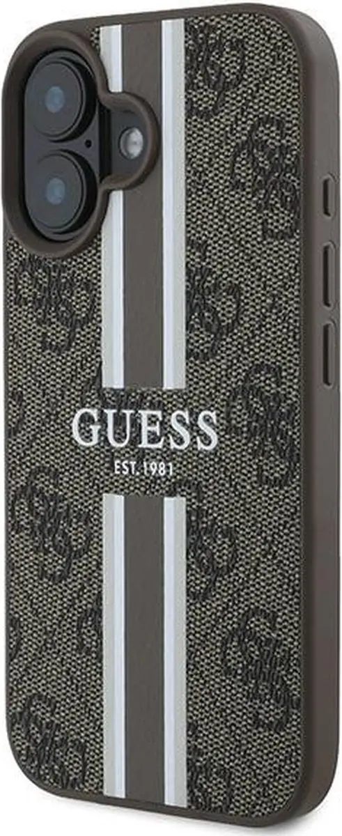 GUESS Hoesje iPhone 16 Plus - MagSafe - Bruin - afbeelding 6 van 6