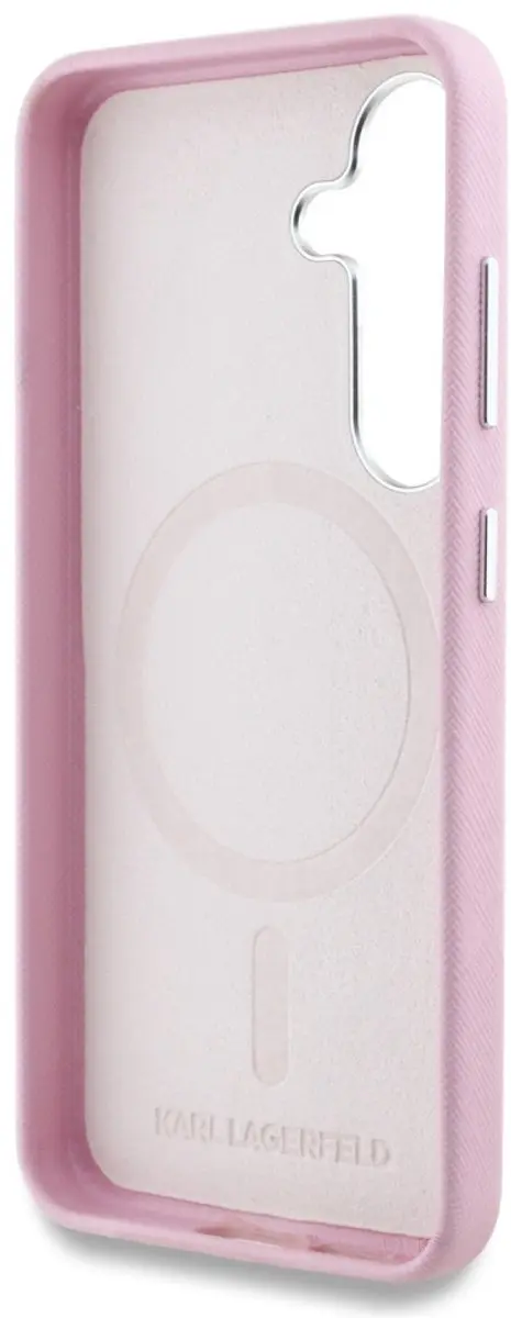 Karl Lagerfeld Magnetische Hoes Samsung Galaxy S25 - Transparent - afbeelding 2 van 6