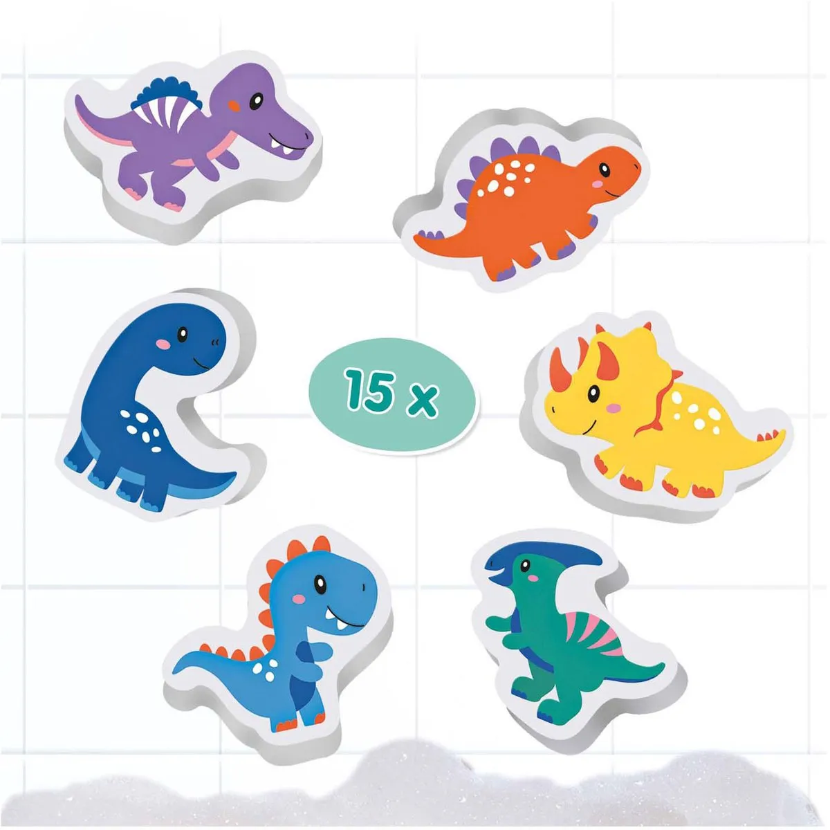 SES Creative Tiny Talents Bad Dino’s Set 13214 - Dino’s - afbeelding 6 van 6