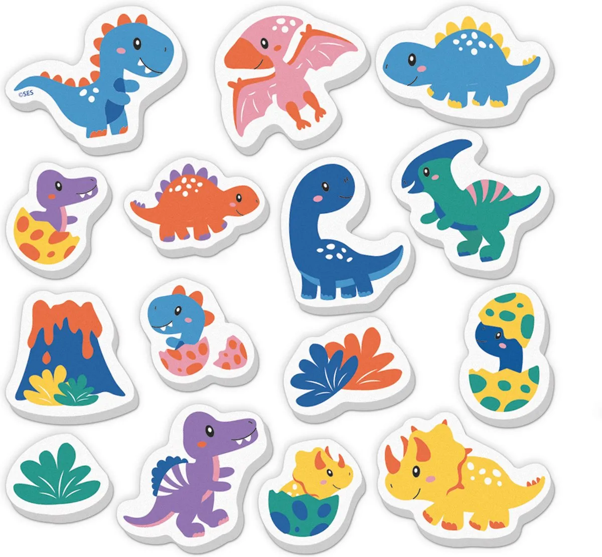 SES Creative Tiny Talents Bad Dino’s Set 13214 - Dino’s