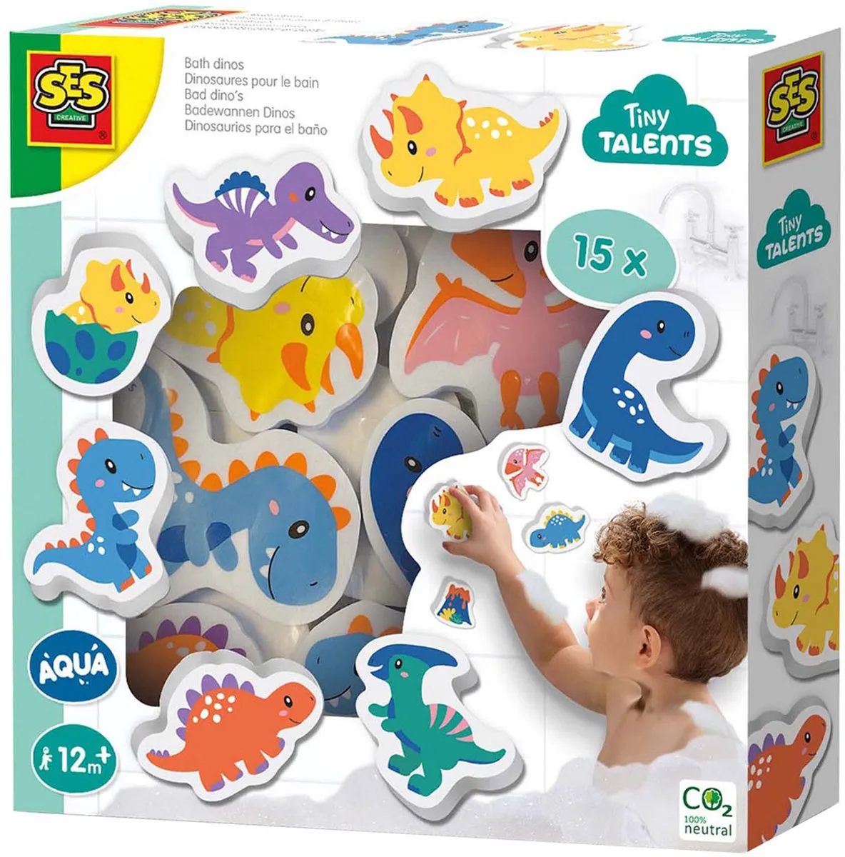 SES Creative Tiny Talents Bad Dino’s Set 13214 - Dino’s