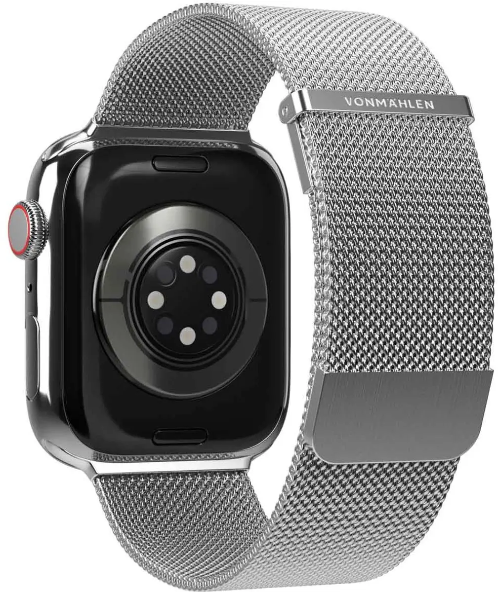 Vonmählen Milanese Loop 2 Apple Watch Band - Zilver - afbeelding 2 van 5