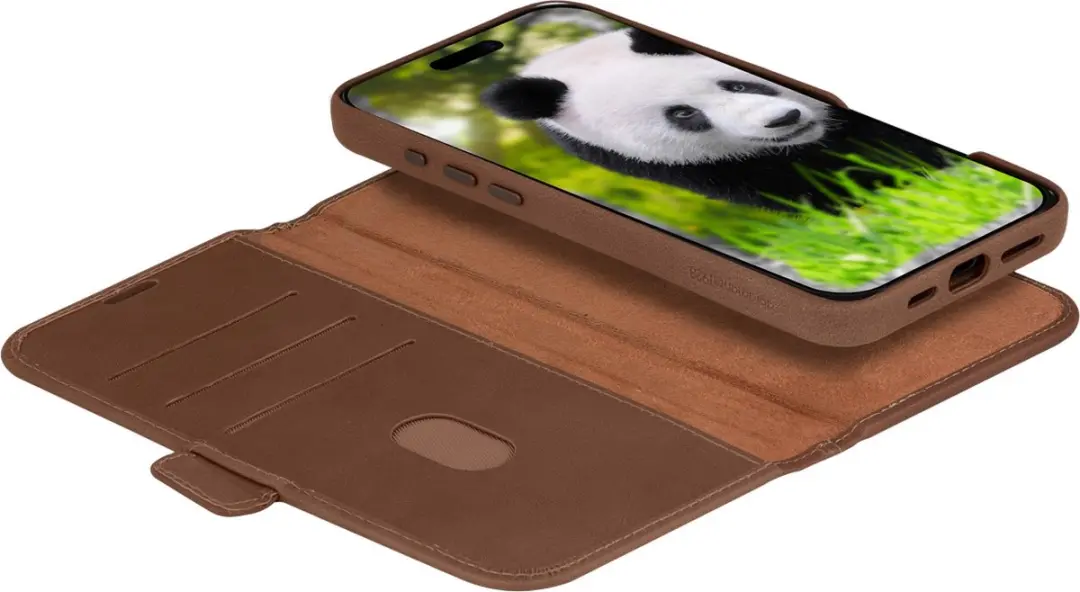 dbramante1928 Lynge Mag Hoesje iPhone 16 - Bruin
