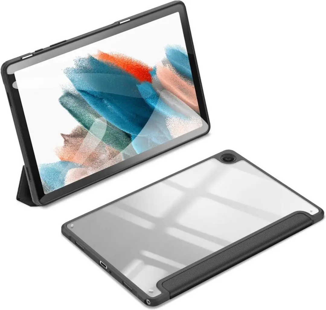 Dux Ducis Toby Series Tablethoes Samsung Galaxy Tab A9+ 11 inch - Zwart - afbeelding 6 van 6