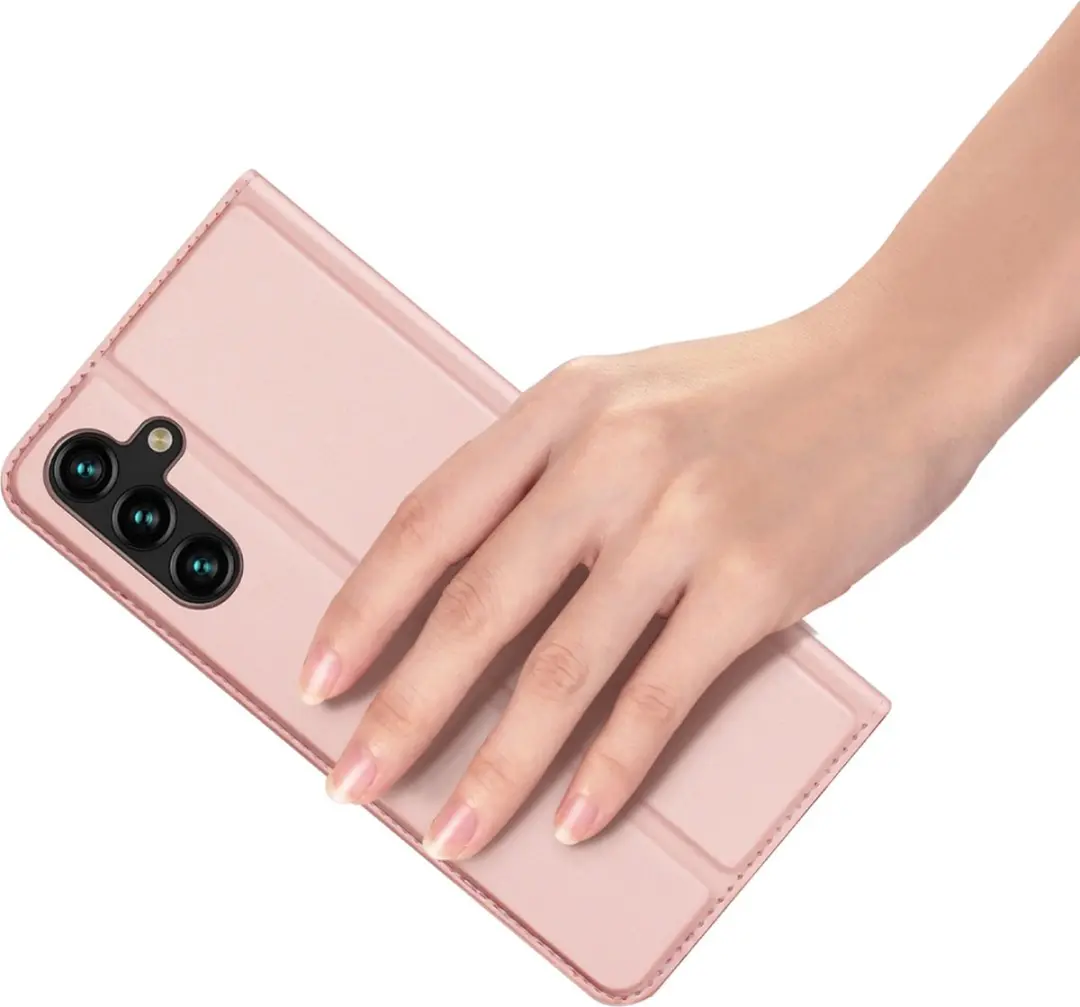 Dux Ducis Skin Pro Portemonnee Samsung Galaxy A14 Roze - afbeelding 3 van 6