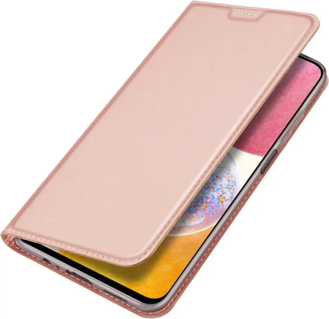 Dux Ducis Skin Pro Portemonnee Samsung Galaxy A14 Roze
