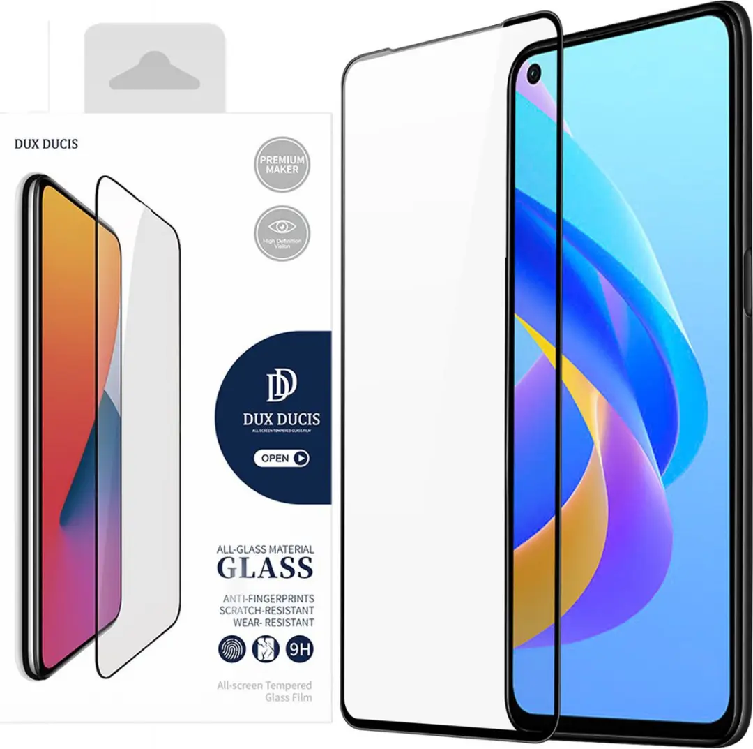 Dux Ducis 9D Gehard Glas 9H Gehard Glas Voor Oppo A76 A36 Realme 9I