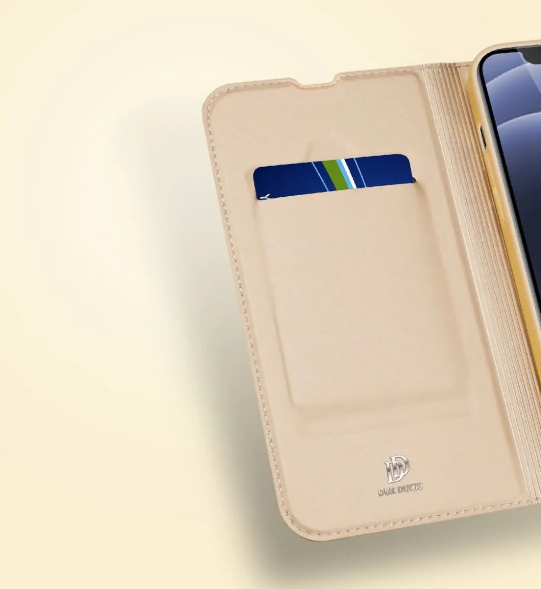 Dux Ducis iPhone 13 Mini Hoesje IP13M-10 - Goud - afbeelding 2 van 6
