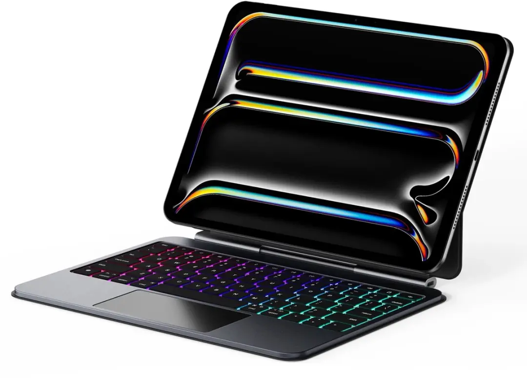 Dux Ducis Hoes Met Toetsenbord Voor Ipad Pro 11 2024 Mk-Serie Compatibel