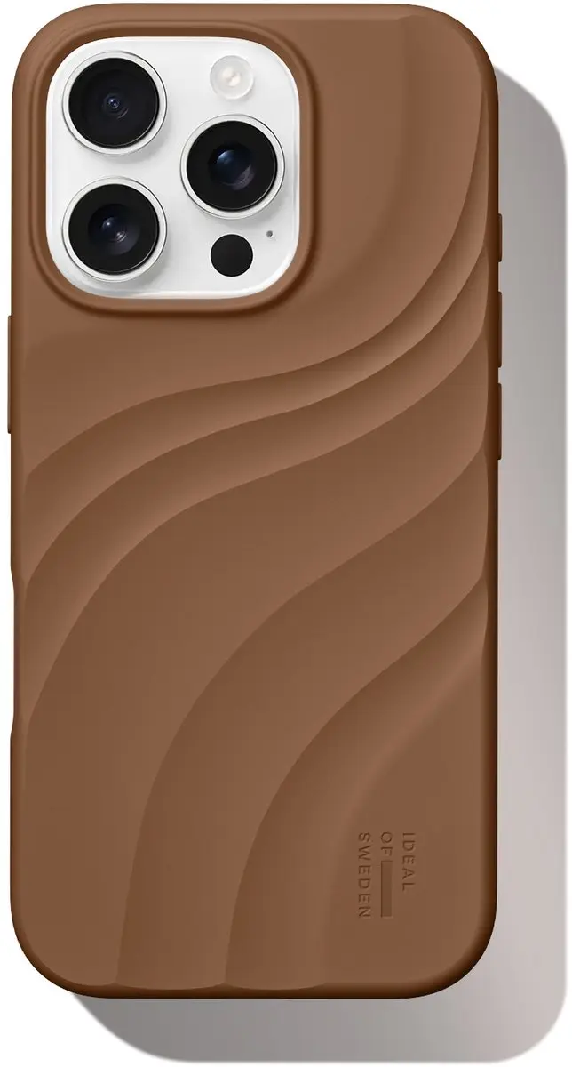 iDeal of Sweden Soft Swirl Silicone Hoes iPhone 16 Pro