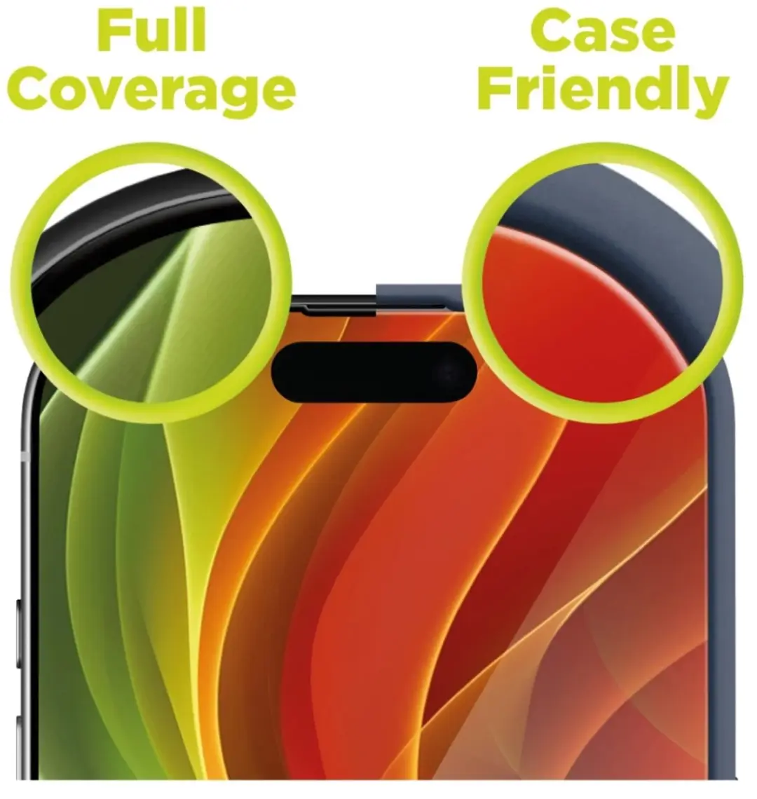 Mobile Origin Oranje Schermbeschermer Reserveglas - iPhone 11 Pro/Xs/X - Transparent