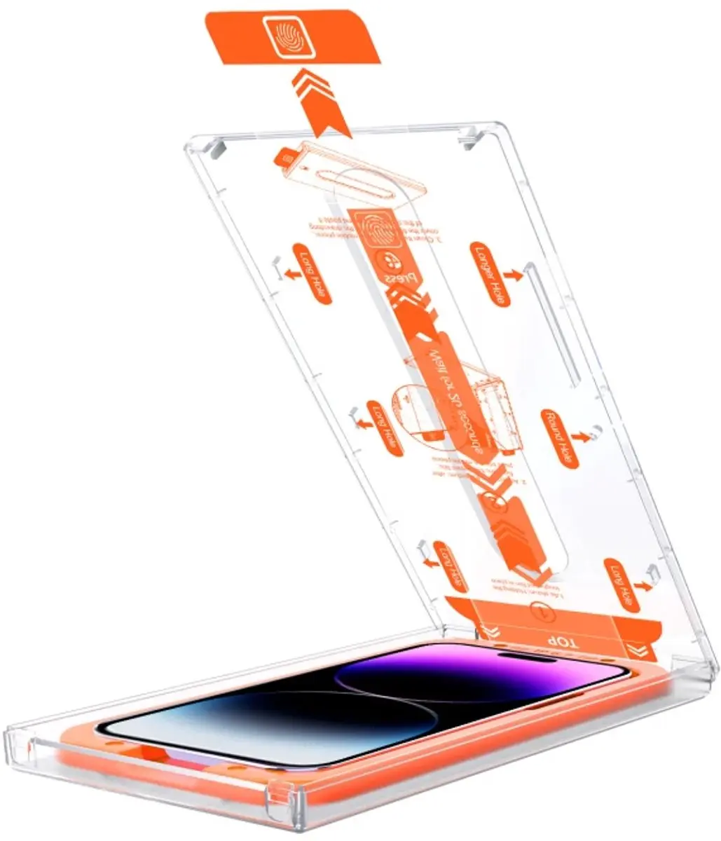 Mobile Origin Privacy Screen Guard iPhone 15 Pro Max - 2 Stuks Transparent