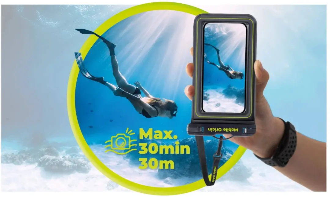 Mobile Origin Waterdichte Drijvende Hoes 6.5 - Wit/Zwart