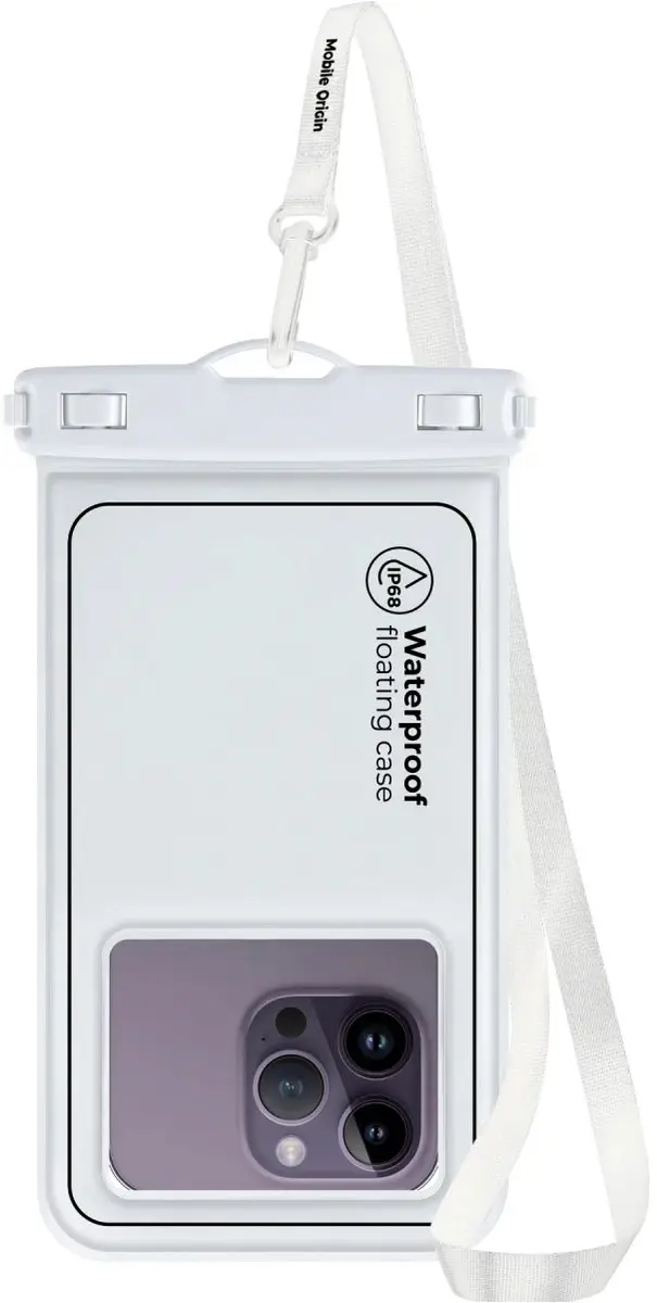 Mobile Origin Waterdichte Drijvende Hoes 6.5 - Wit/Zwart
