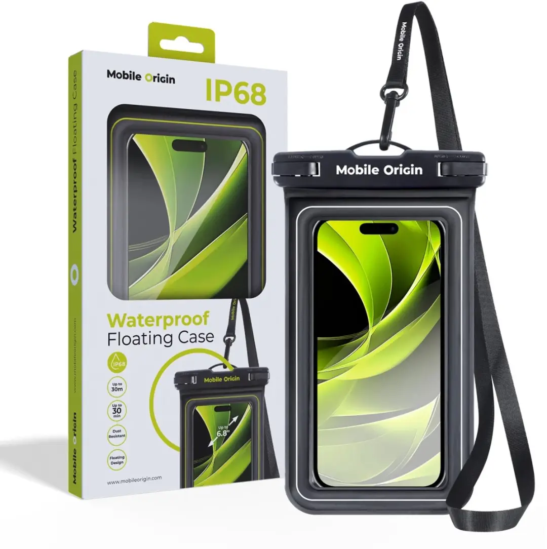 Mobile Origin Waterdichte Drijvende Hoes 6.8, Zwart/Wit
