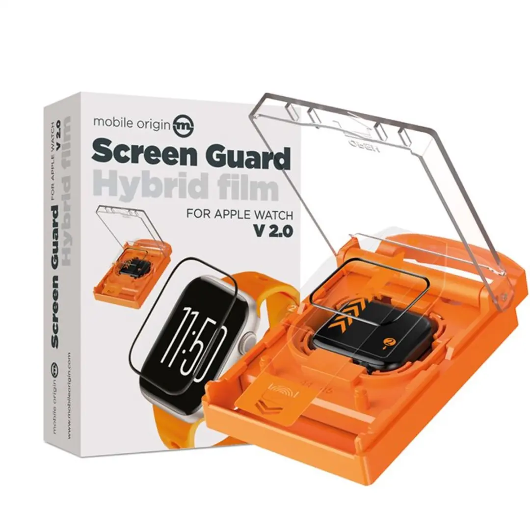 Mobile Origin Screen Guard Hybrid - Apple Watch 45mm - Transparent