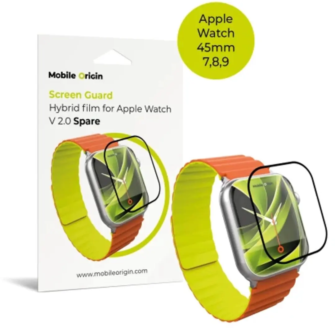 Mobile Origin Screen Guard Reserve Hybride Folie Apple Watch 45mm