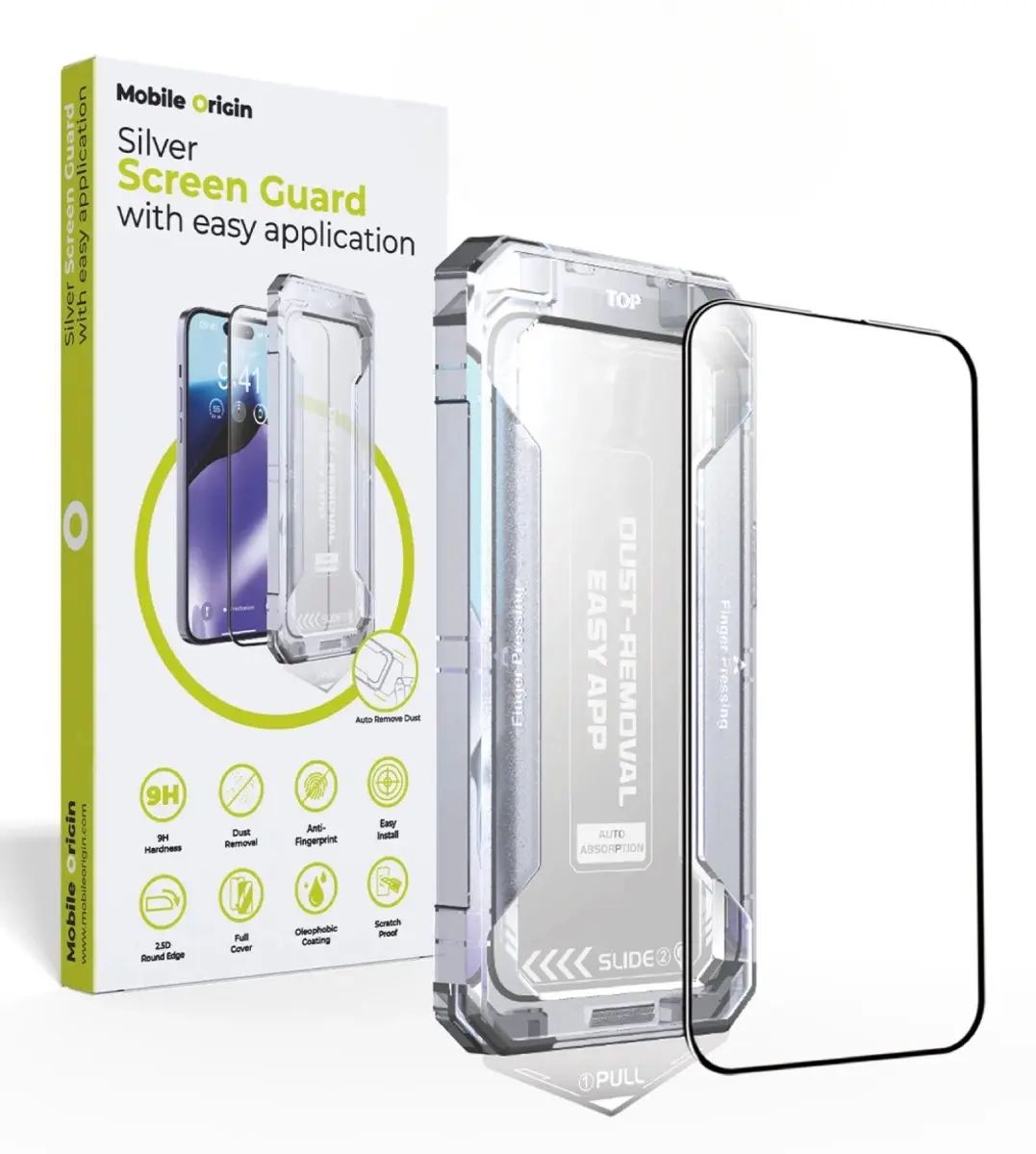 Mobile Origin Gele Schermbeschermer iPhone 16 Pro