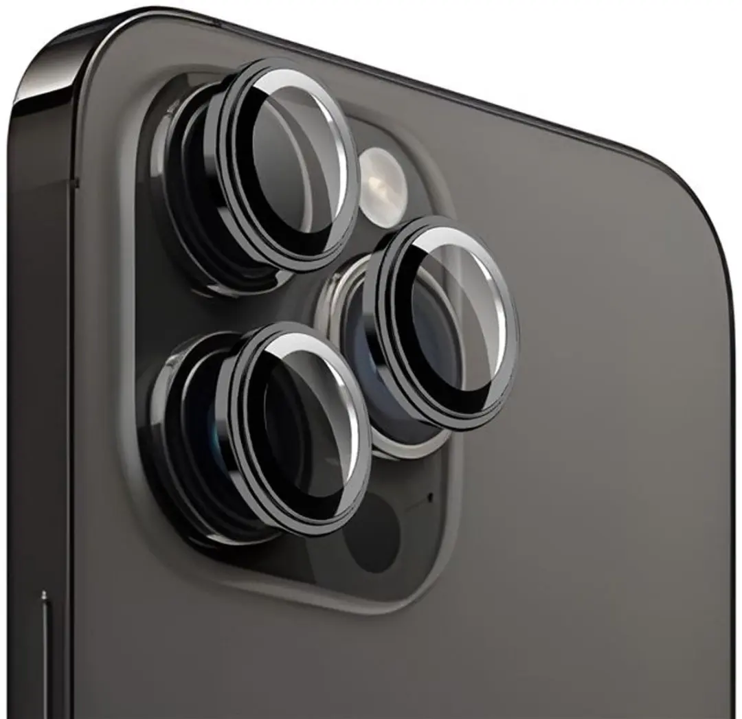 Mobile Origin Easy Lensbeschermers - iPhone 14 Pro/Max - Zwart