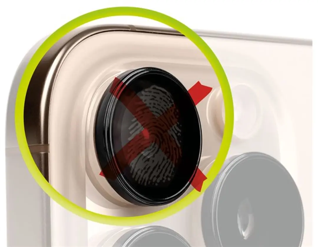 Mobile Origin Easy Lensbeschermers - iPhone 14 Pro/Max - Zwart
