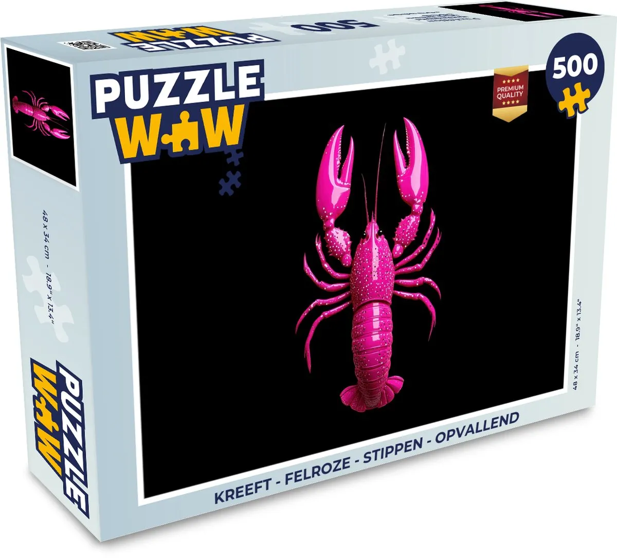 PuzzleWow Kreeft Puzzel 500 Stuks
