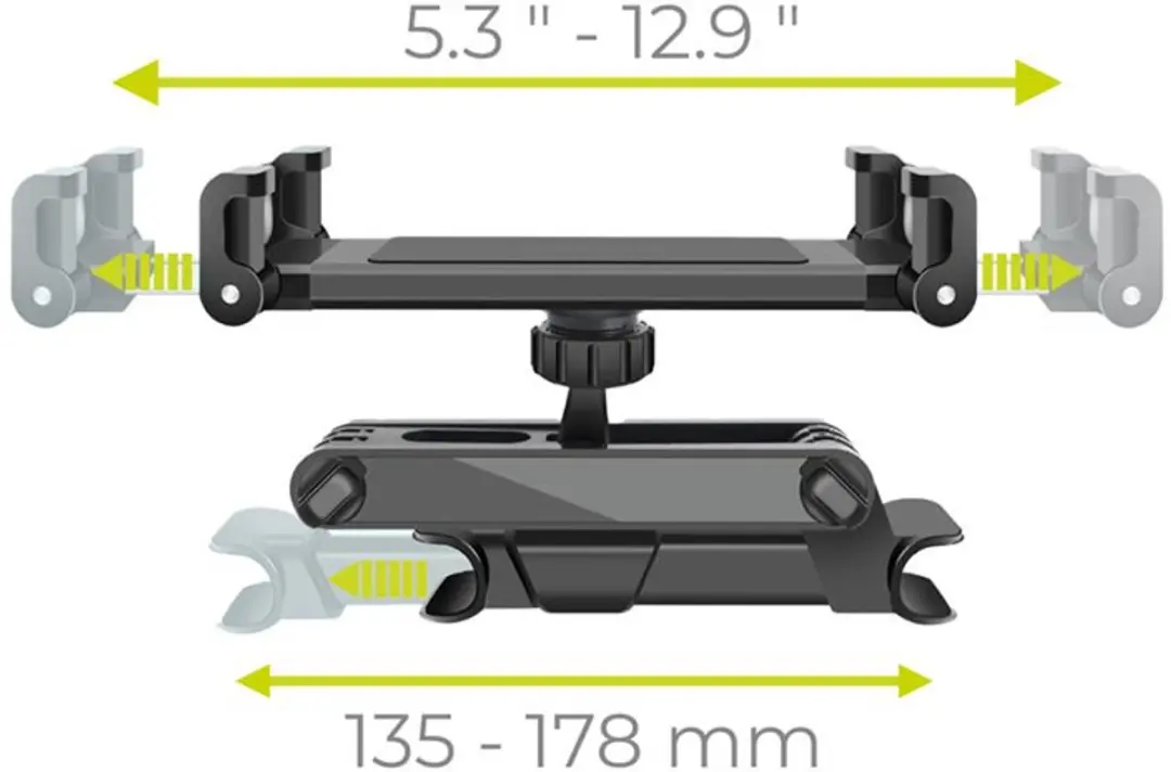 Mobile Origin Autohouder CA7 - Universeel Tablet - Transparent